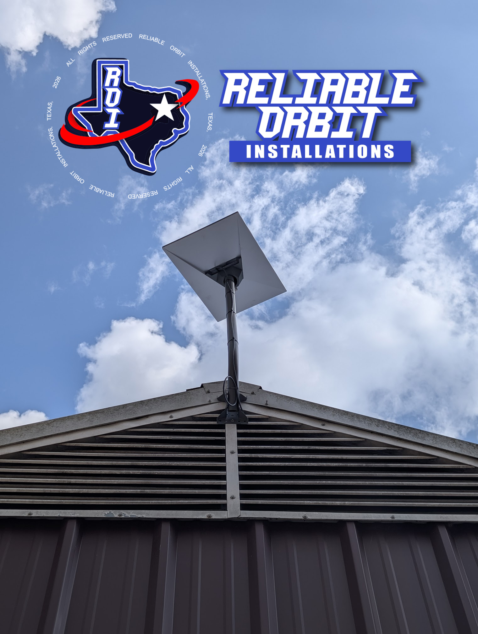 Residential gable mount